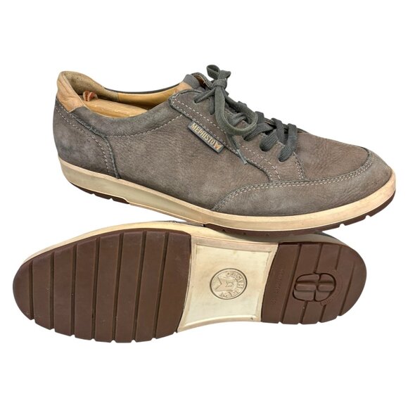 Mephisto Ludo Graphite Nubuck Air Relax Sneakers - Picture 8 of 9